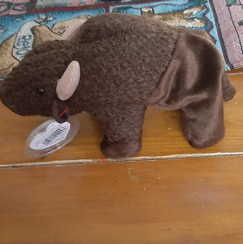 Ty Beanie Baby Roam the Buffalo 1998